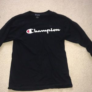 champion long sleeve shirt